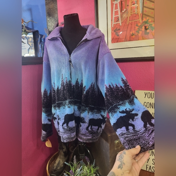 Vintage black mountain RARE jacket 2XL - Picture 3 of 5